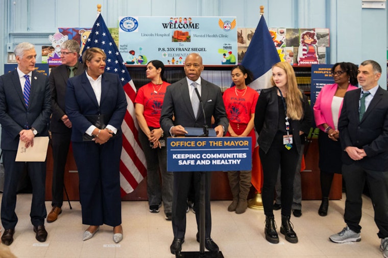 New York City Celebrates Opening of 16th School-Based Mental Health Clinic Under Mayor Adams' Initiative