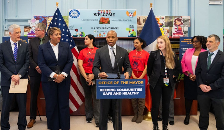 New York City Celebrates Opening of 16th School-Based Mental Health Clinic Under Mayor Adams' Initiative