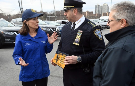 New York Governor Hochul and Mayor Adams Report Progress in Yearlong Crackdown on "Ghost Cars" in NYC