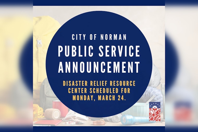 Norman Emergency Services and Partners Host Resource Center for Oklahoma Wildfire Victims on March 24