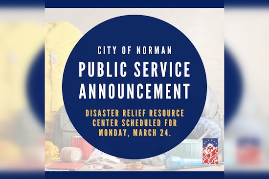Norman Emergency Services and Partners Host Resource Center for Oklahoma Wildfire Victims on March 24