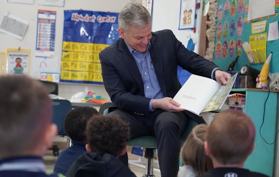 North Carolina Governor Stein Celebrates Reading Month with Visits to Brunswick and Winston-Salem Schools