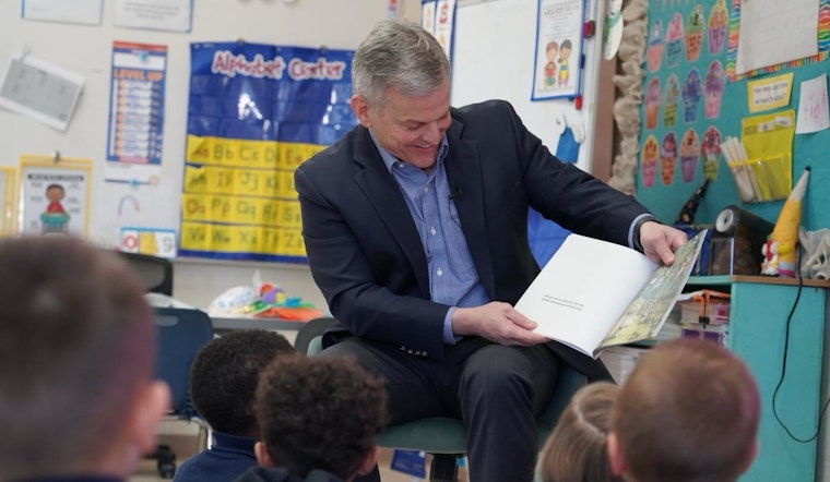 North Carolina Governor Stein Celebrates Reading Month with Visits to Brunswick and Winston-Salem Schools