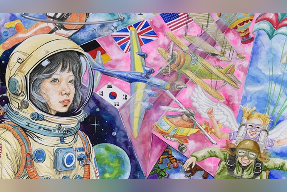 North Carolina Students Triumph in U.S. Youth Aviation Art Contest with "Women with Wings" Masterpieces