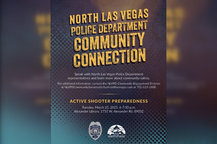 North Las Vegas Police Host Active Shooter Preparedness Workshop to Bolster Community Safety