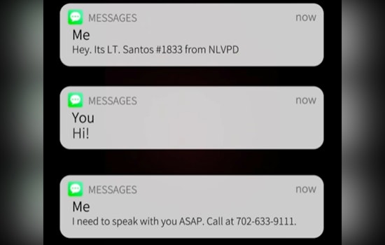 North Las Vegas Police Warn Residents of Rising Text Message Scam Impersonating Law Enforcement