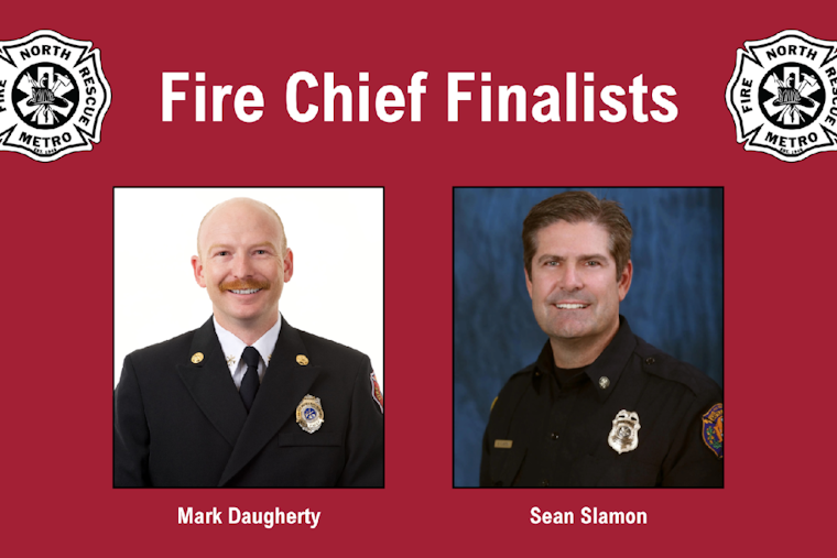 North Metro Fire Chief Search Nears End: Public Forum in Northglenn to Spotlight Finalists Daugherty and Slamon