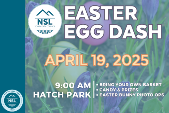 North Salt Lake Youth City Council Readies for Annual Easter Egg Dash at Hatch Park on April 19th