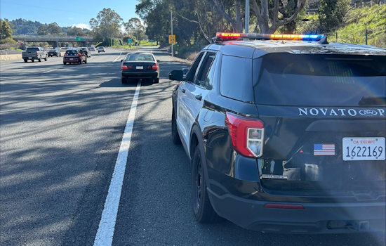 Novato Police Arrest Duo Suspected of Grand Theft after Chase from Vintage Oaks Shopping Center