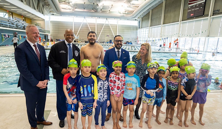 NYC Mayor Adams Pledges $5.5 Million to Expand Free Swim Lessons for 18,000 Second Graders