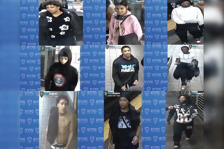 NYPD Seeks Nine Suspects in Manhattan Subway Robbery with $3,500 Reward for Information