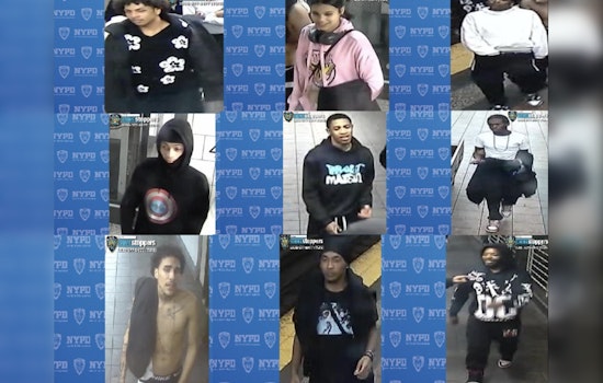 NYPD Seeks Nine Suspects in Manhattan Subway Robbery with $3,500 Reward for Information