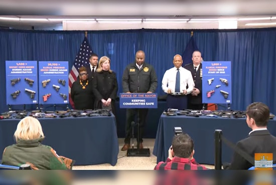 NYPD Surpasses 1,000 Illegal Gun Seizures in 2025 Under Mayor Adams' Vigorous Public Safety Campaign