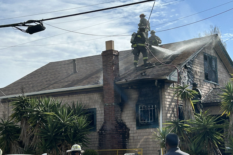 Oakland Fire Department Extinguishes Residential Blaze on Clara Street, Injures One