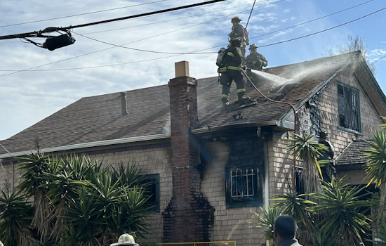 Oakland Fire Department Extinguishes Residential Blaze on Clara Street, Injures One