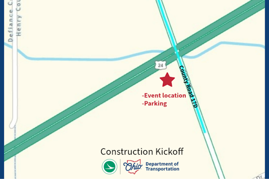 ODOT Launches Construction Season in Northwest Ohio with U.S. 24 Interchange Project Kickoff in Henry County