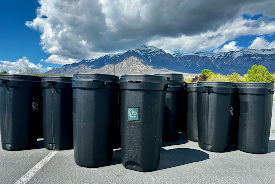 Ogden City Teams Up with Utah Rivers Council to Offer Discounted Rain Barrels for Water Conservation