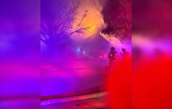 Oklahoma City Firefighters Heroically Rescue Individual from Late-Night House Fire on SW 97th