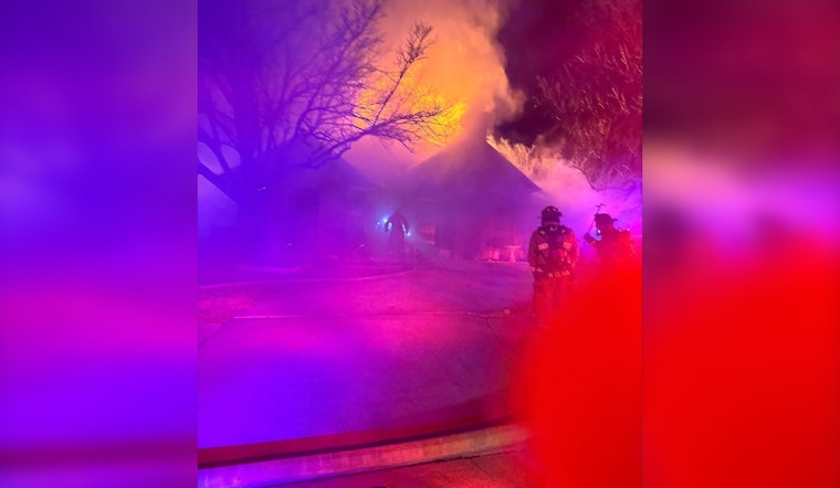 Oklahoma City Firefighters Heroically Rescue Individual from Late-Night House Fire on SW 97th