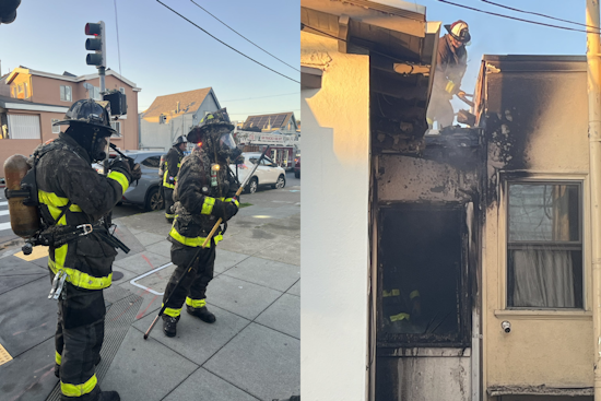 One Hospitalized, Resident Displaced After Fire Engulfs Geneva Avenue Home in San Francisco