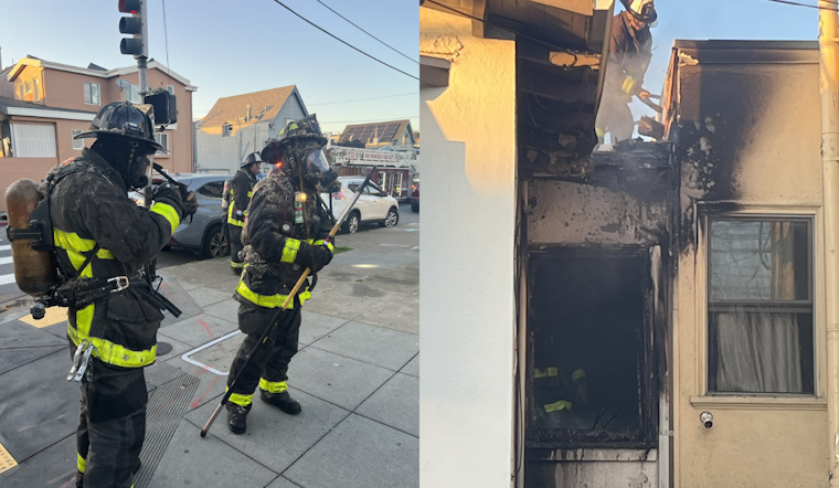 One Hospitalized, Resident Displaced After Fire Engulfs Geneva Avenue Home in San Francisco