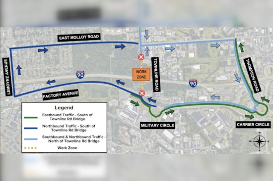 Onondaga County Welcomes $7.5 Million Bridge Replacement Project Over I-90 Announced by Governor Hochul