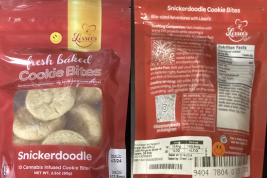 Oregon Recalls Cannabis-Infused Cookies over Unlisted Milk Allergen Concerns