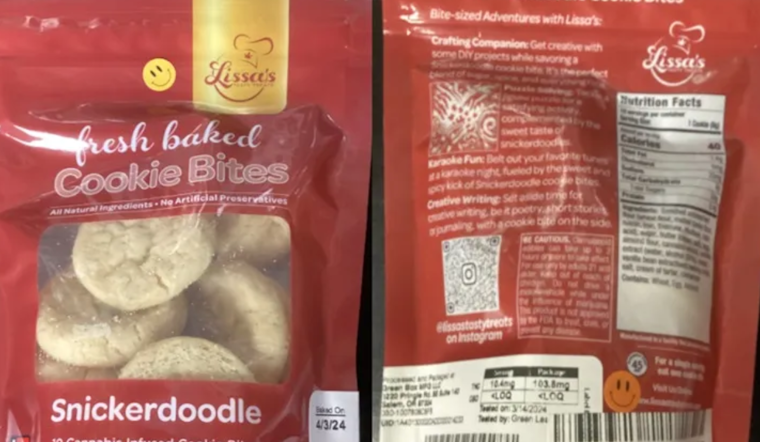 Oregon Recalls Cannabis-Infused Cookies over Unlisted Milk Allergen Concerns