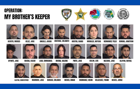 Osceola County Shattered by Major Fentanyl Bust: 26 Arrested in Largest Operation to Date