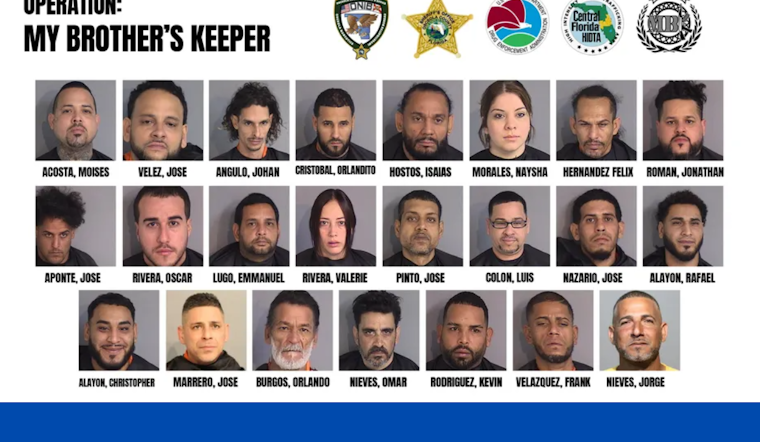 Osceola County Shattered by Major Fentanyl Bust: 26 Arrested in Largest Operation to Date
