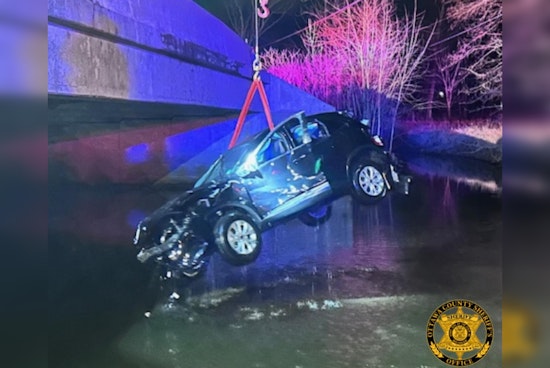 Ottawa County Sheriff's Office Seeks Driver After Ford Escape Found Submerged in Crockery Township Creek