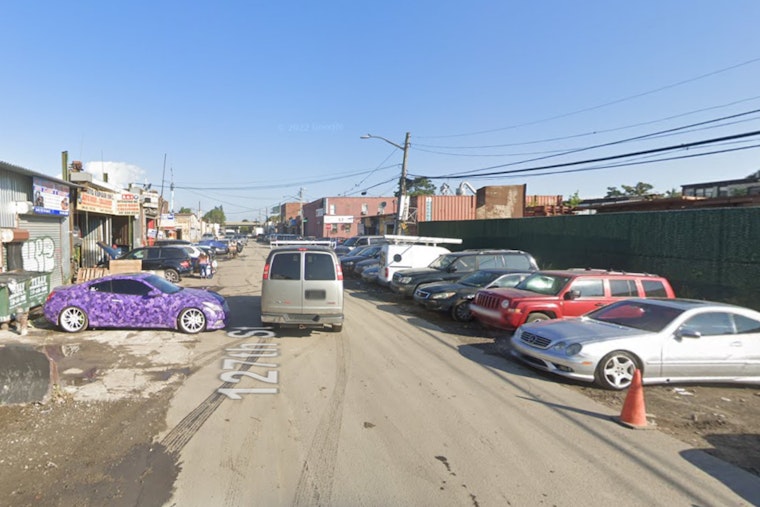 Over 130 Firefighters Battle Intense Blaze at Queens Auto Shop in Willets Point