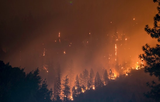 Over 225 Acres of Cherokee National Forest Ablaze in Cocke County