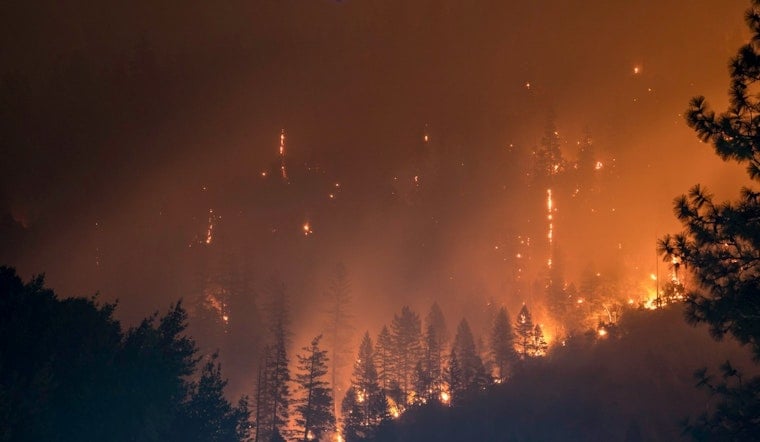 Over 225 Acres of Cherokee National Forest Ablaze in Cocke County