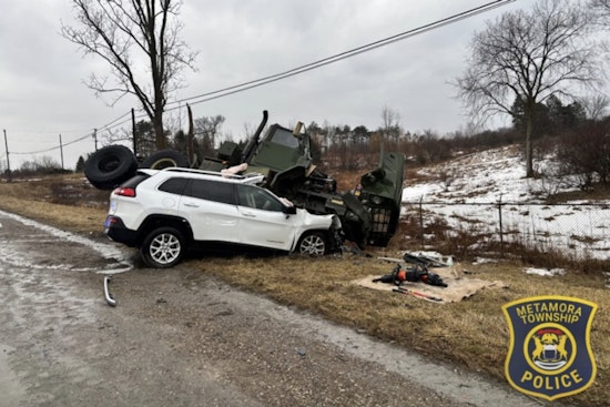 Oxford Teacher Killed, Teen Injured in Lapeer County Crash Involving Military Vehicle