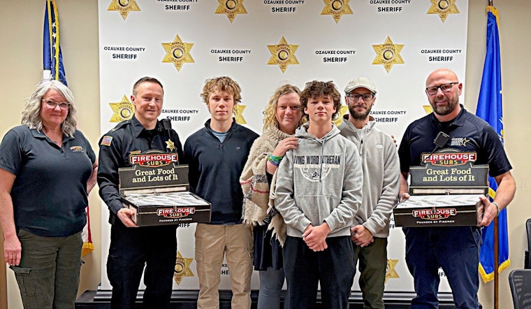 Ozaukee County Family Honors Late Son with Touching Tribute at Sheriff's Office, Raises CTE Awareness
