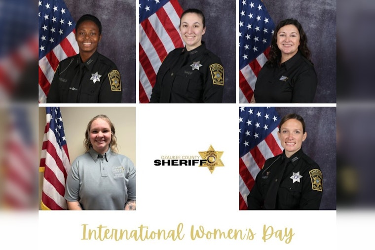 Ozaukee County Sheriff's Office Celebrates Over 45 Women in Ranks on International Women's Day