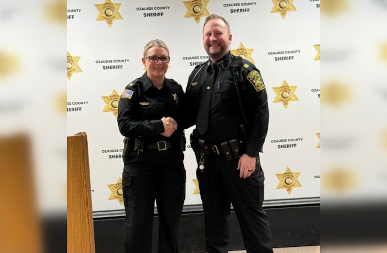 Ozaukee County Sheriff's Office Welcomes New Captain, Justin Kaas Elevated to Lead Jail Division