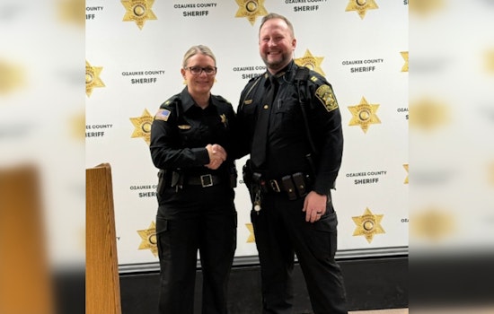 Ozaukee County Sheriff's Office Welcomes New Captain, Justin Kaas Elevated to Lead Jail Division