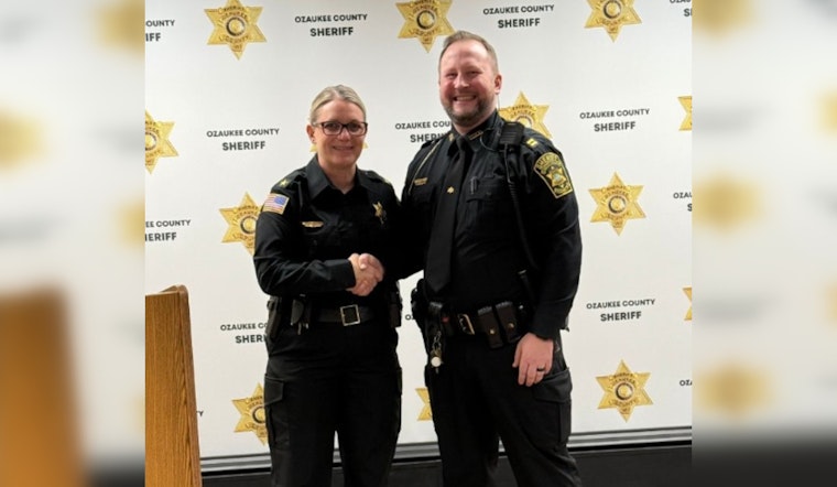 Ozaukee County Sheriff's Office Welcomes New Captain, Justin Kaas Elevated to Lead Jail Division