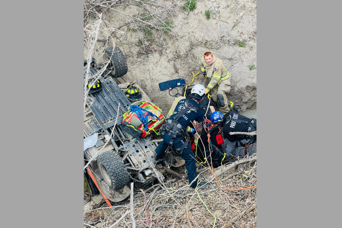 Execute Rope Parker County First Responders Skillfully Execute Rope Rescue of