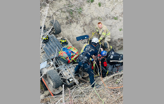 Parker County First Responders Skillfully Execute Rope Rescue of Vehicle Crash Victim