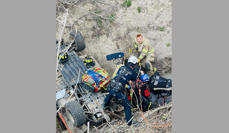 Parker County First Responders Skillfully Execute Rope Rescue of Vehicle Crash Victim