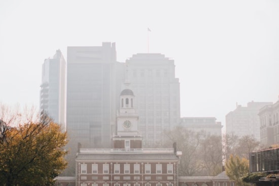 Philadelphia Braces for Foggy Mornings Sunny Skies and Rain Showers