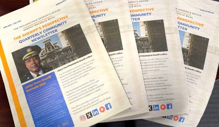 Philadelphia Sheriff's Office Launches Quarterly Newsletter to Enhance Community Engagement