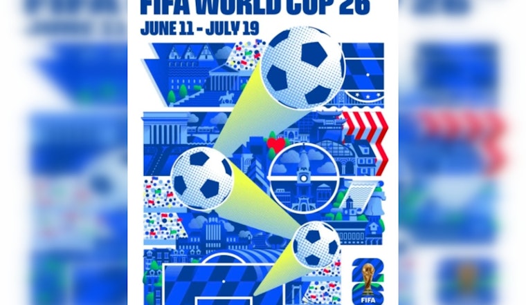 Philadelphia Unveils Artistic FIFA World Cup 2026 Host City Poster at Celebrated Flower Show