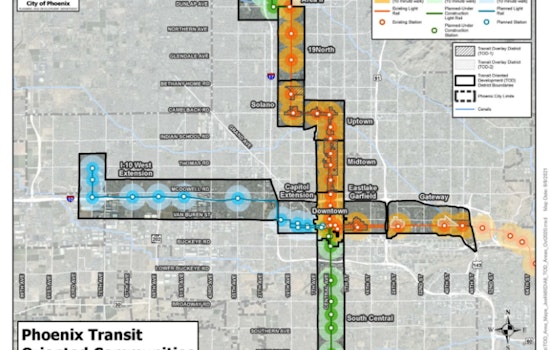 Phoenix Advances Transit-Oriented Communities with Major Mixed-Use Developments Near Valley Metro Rail Extensions