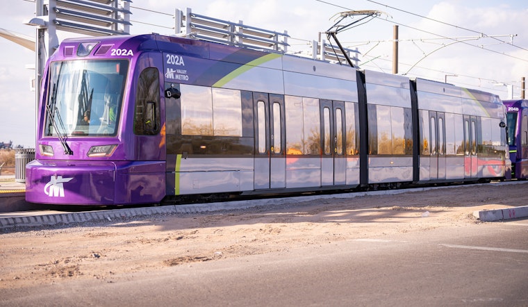 Phoenix Celebrates Test Run of New Light Rail Extension with Community Festivities and Art Sessions