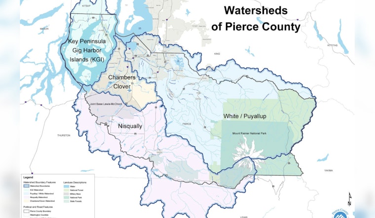 Pierce County Launches $70k Environmental Grants Program for Local Watersheds