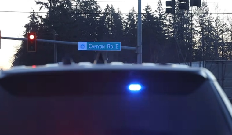 Pierce County Sheriff's Office Cracks Down on Traffic Violations Along Canyon Road